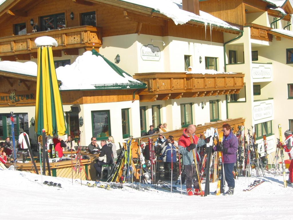 Hotel Garni - Restaurant Kaminstube Sankt Anton am Arlberg Ngoại thất bức ảnh